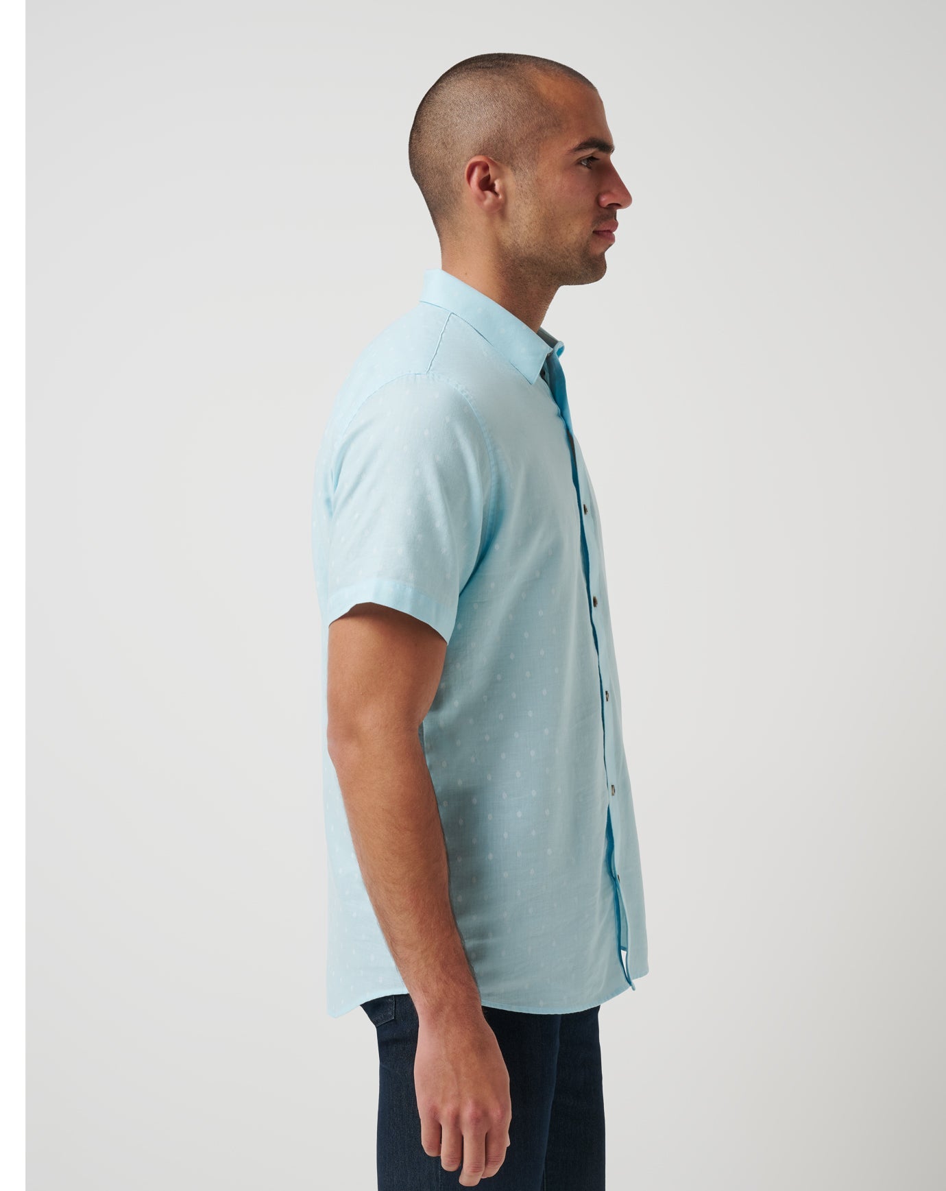 Early Check In Button-Up| Travis Mathew