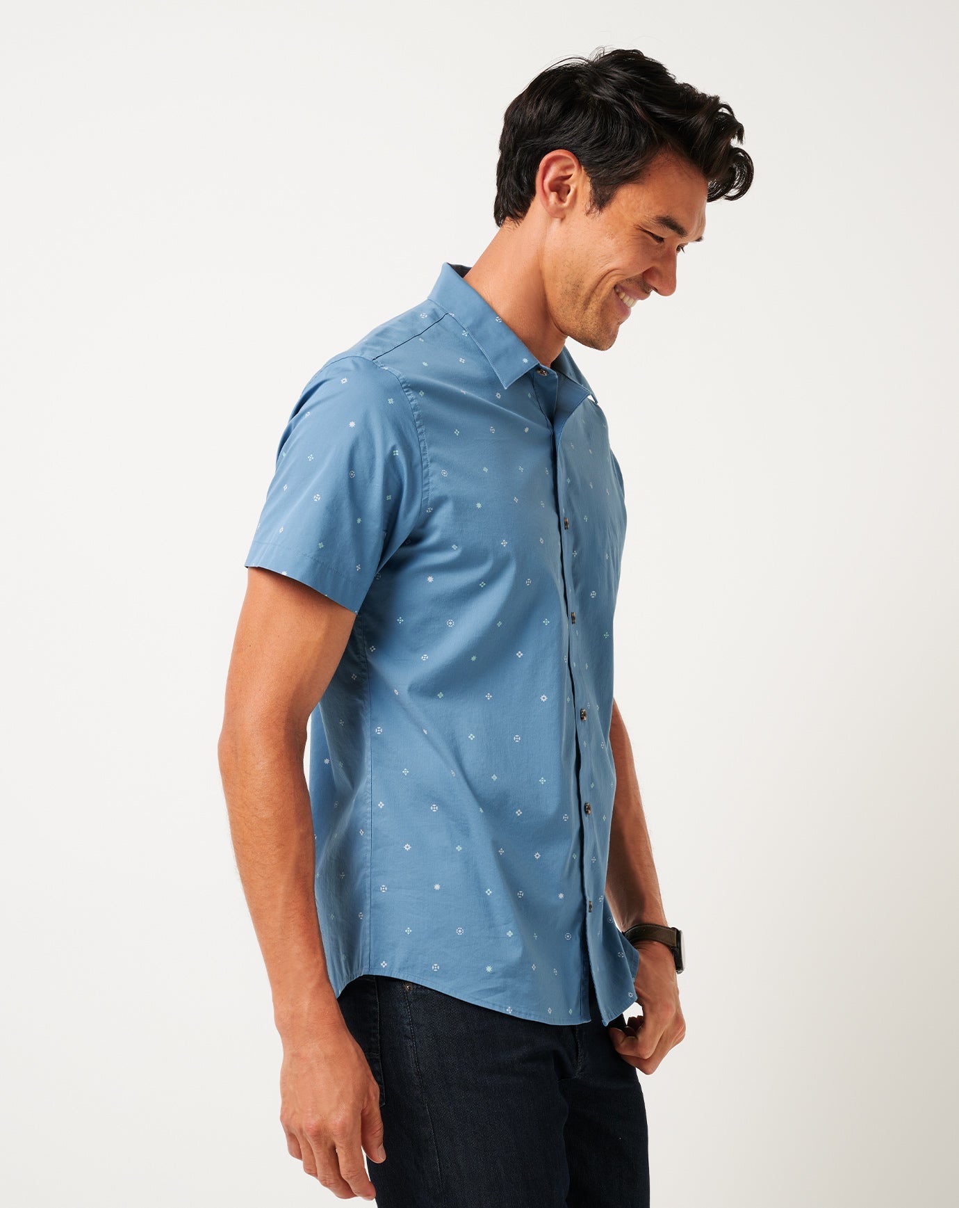 Per Aspera Button-Up| Travis Mathew