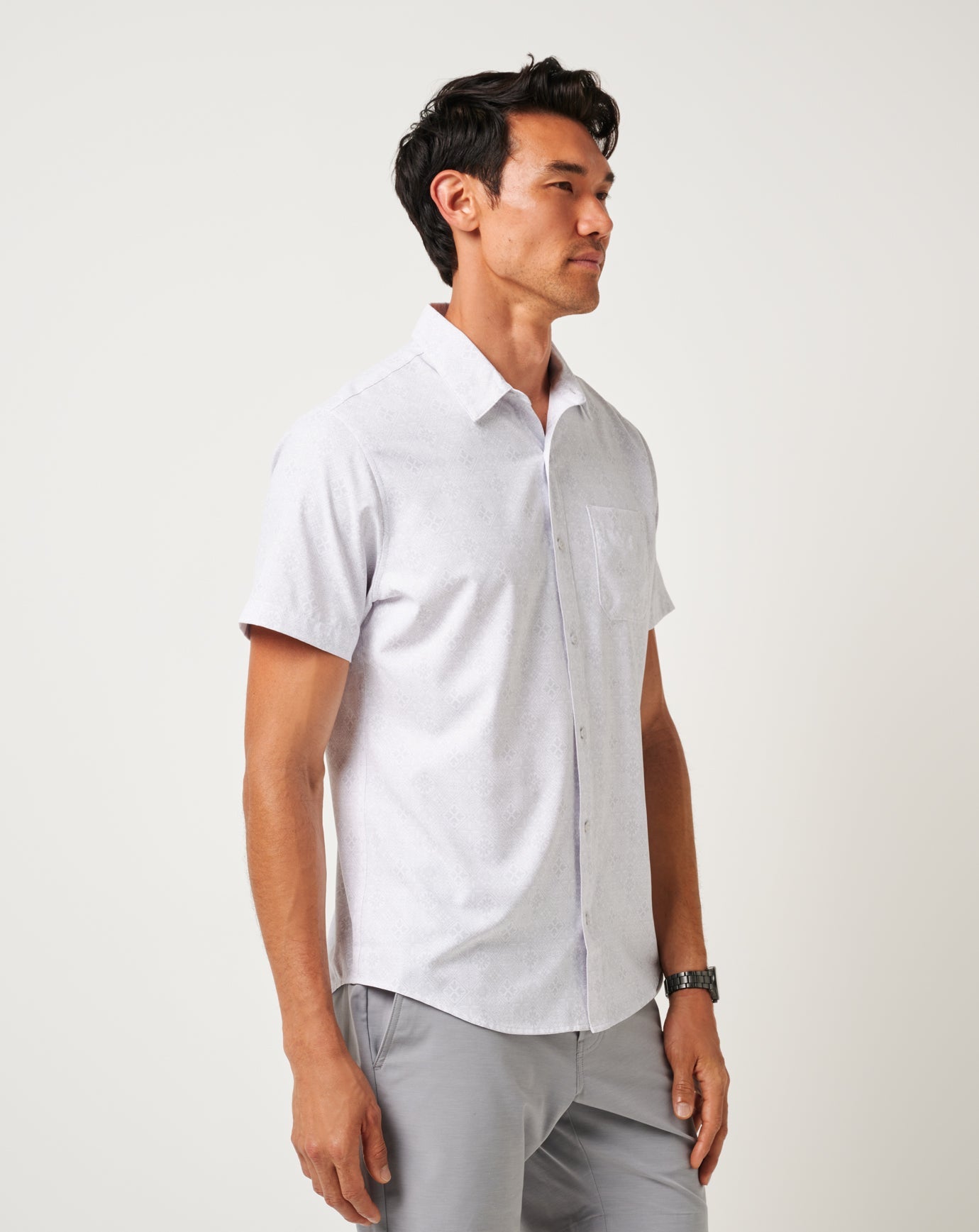 Techwoven Acropolis Button-Up| Travis Mathew