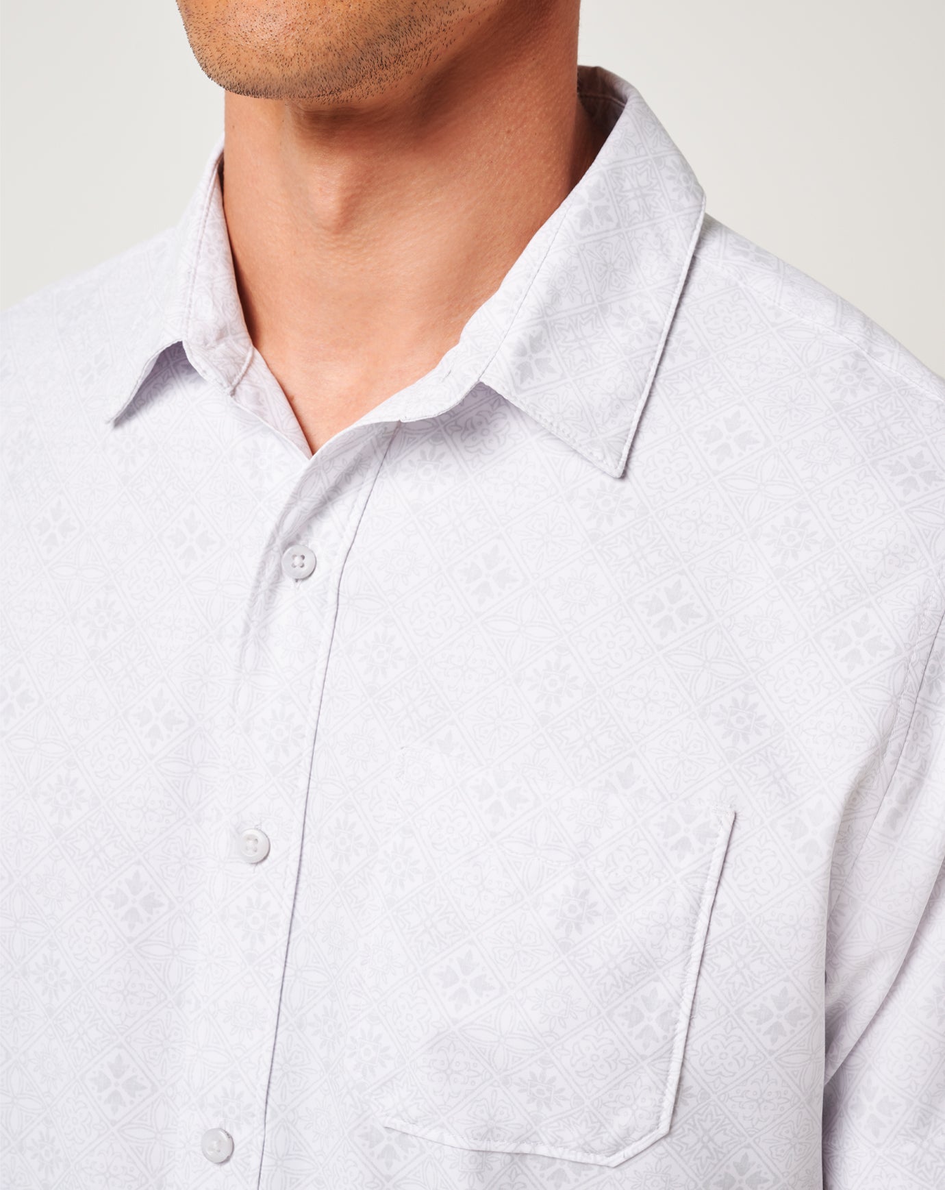 Techwoven Acropolis Button-Up| Travis Mathew
