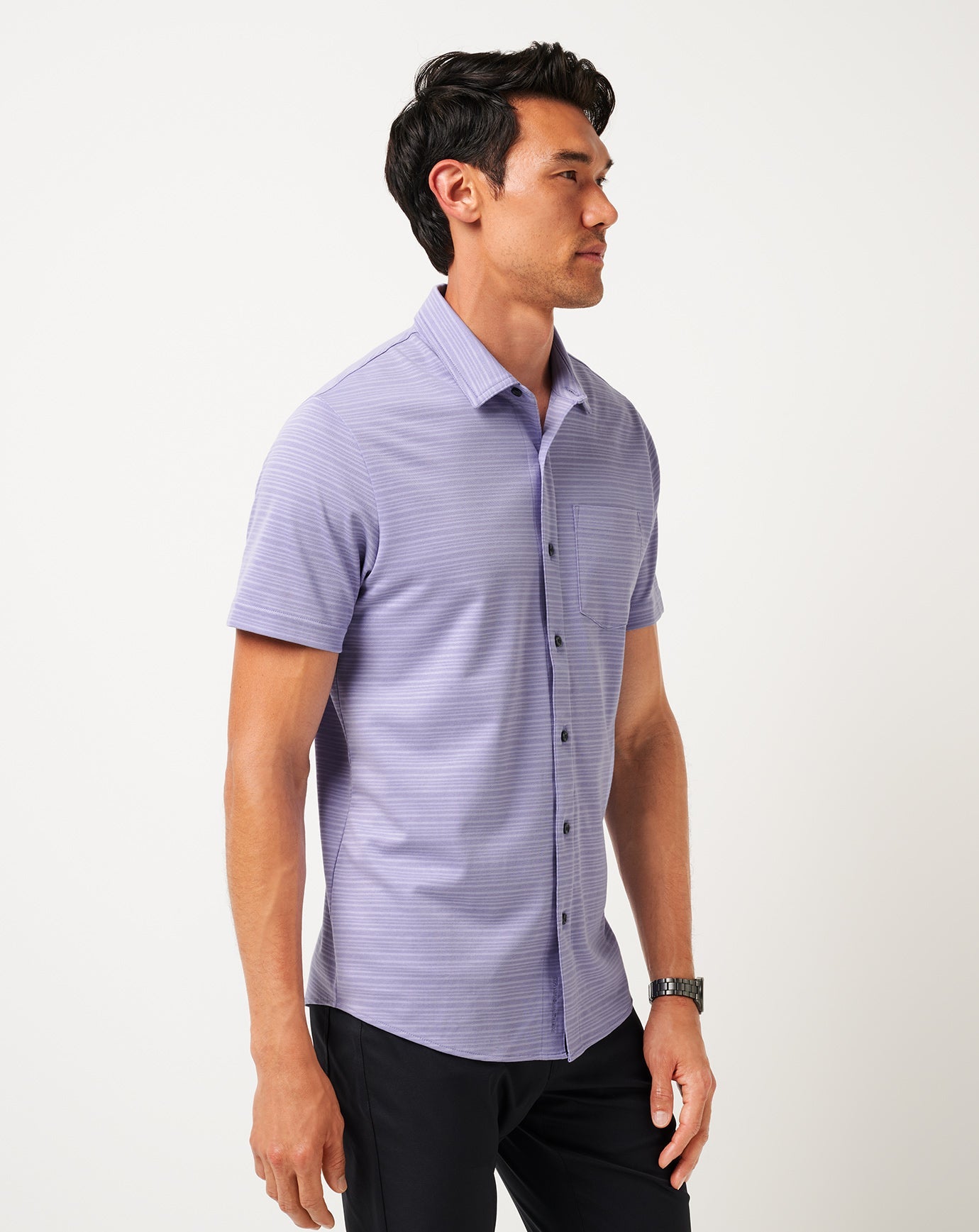 Knit Trip To The City Button-Up| Travis Mathew