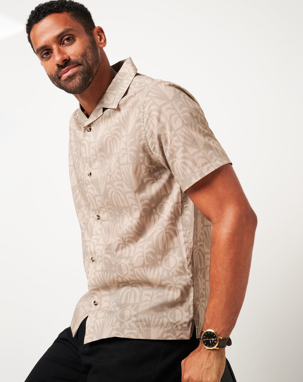 Desert Sun Button-Up| Travis Mathew