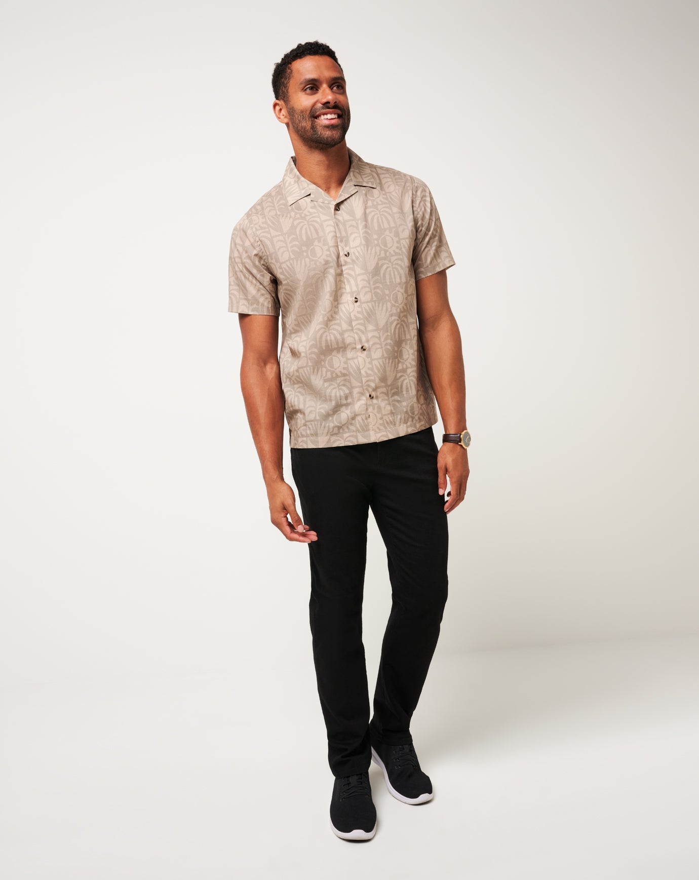 Desert Sun Button-Up| Travis Mathew