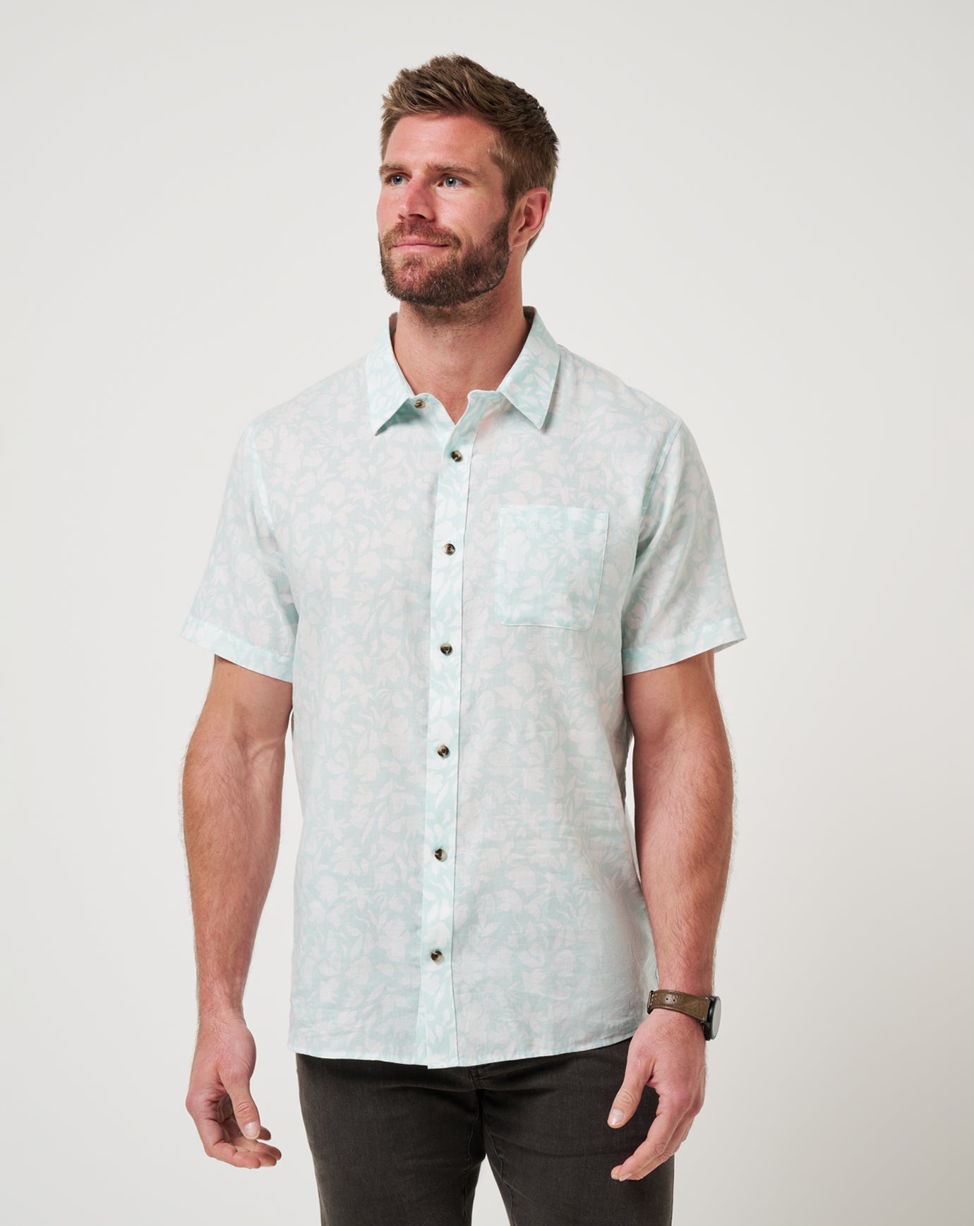 Double Room Button-Up| Travis Mathew