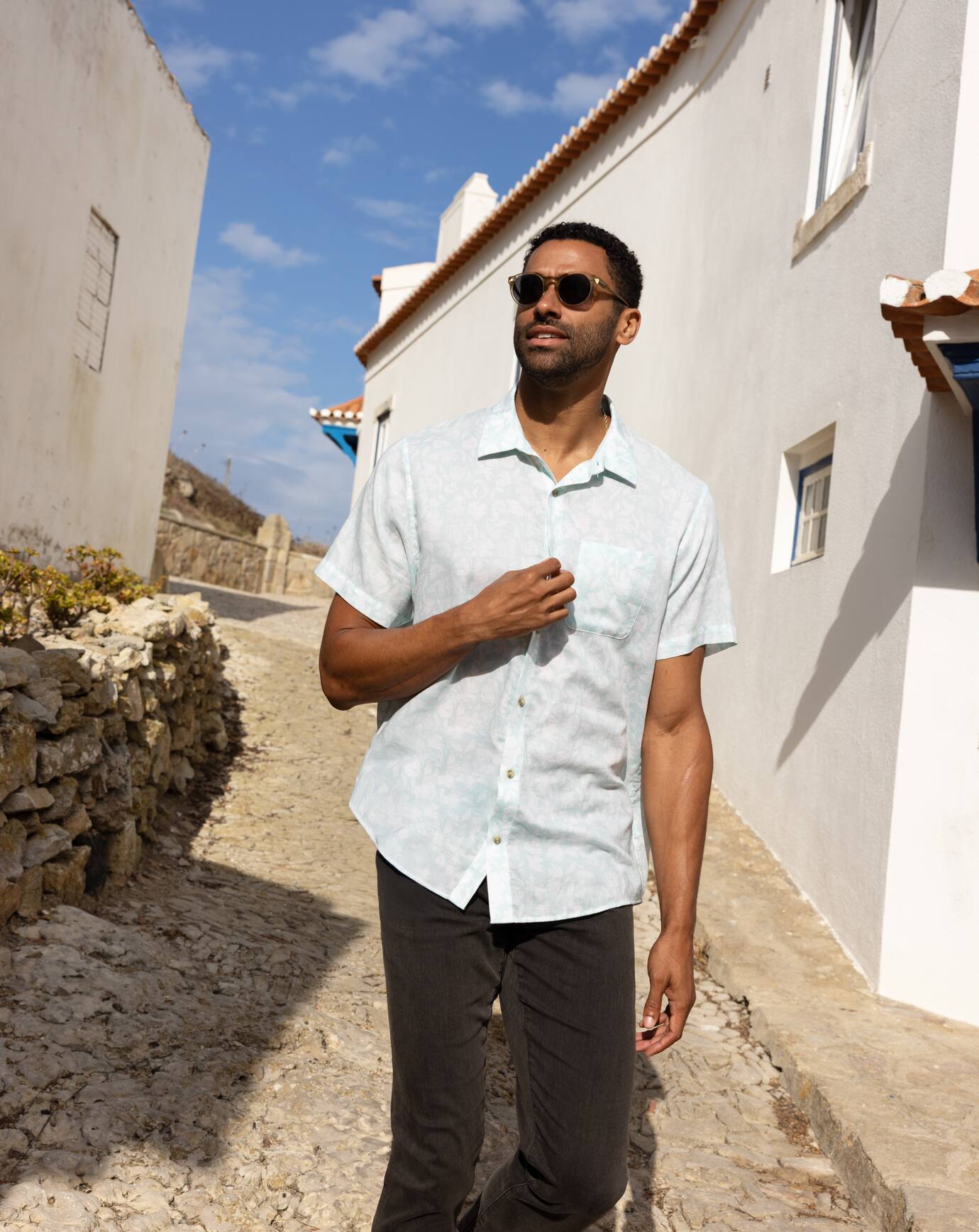 Double Room Button-Up| Travis Mathew