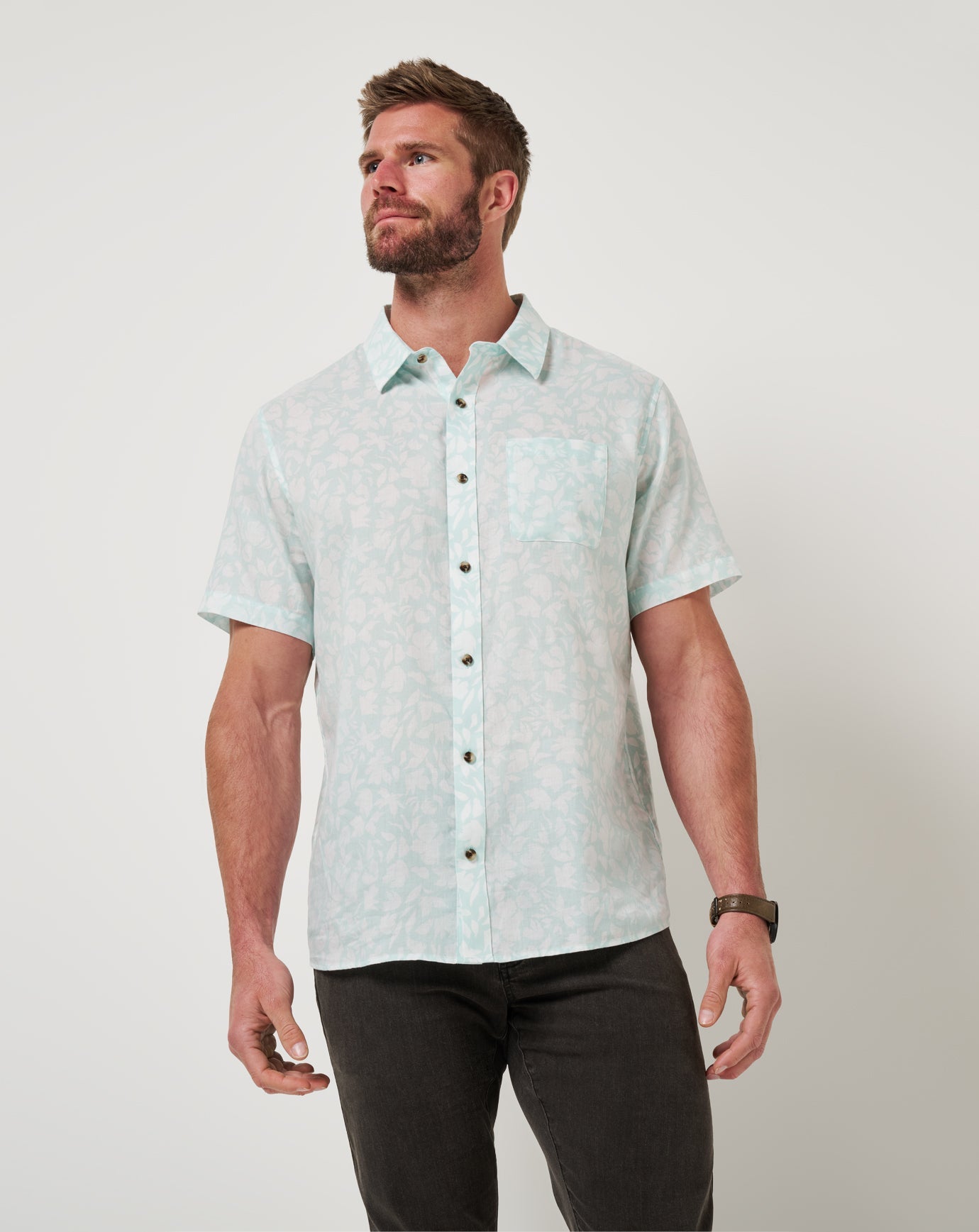 Double Room Button-Up| Travis Mathew
