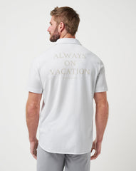 Poolside Pitcher Button-Up| Travis Mathew