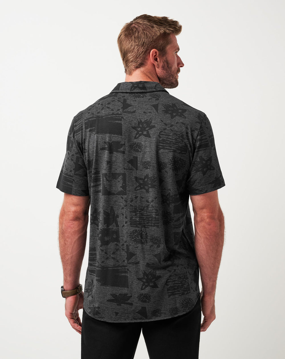 Knit Gravitation Button-Up| Travis Mathew