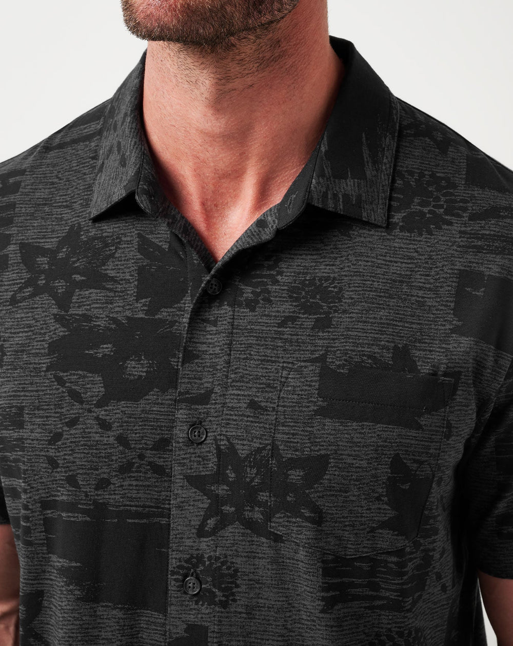 Knit Gravitation Button-Up| Travis Mathew