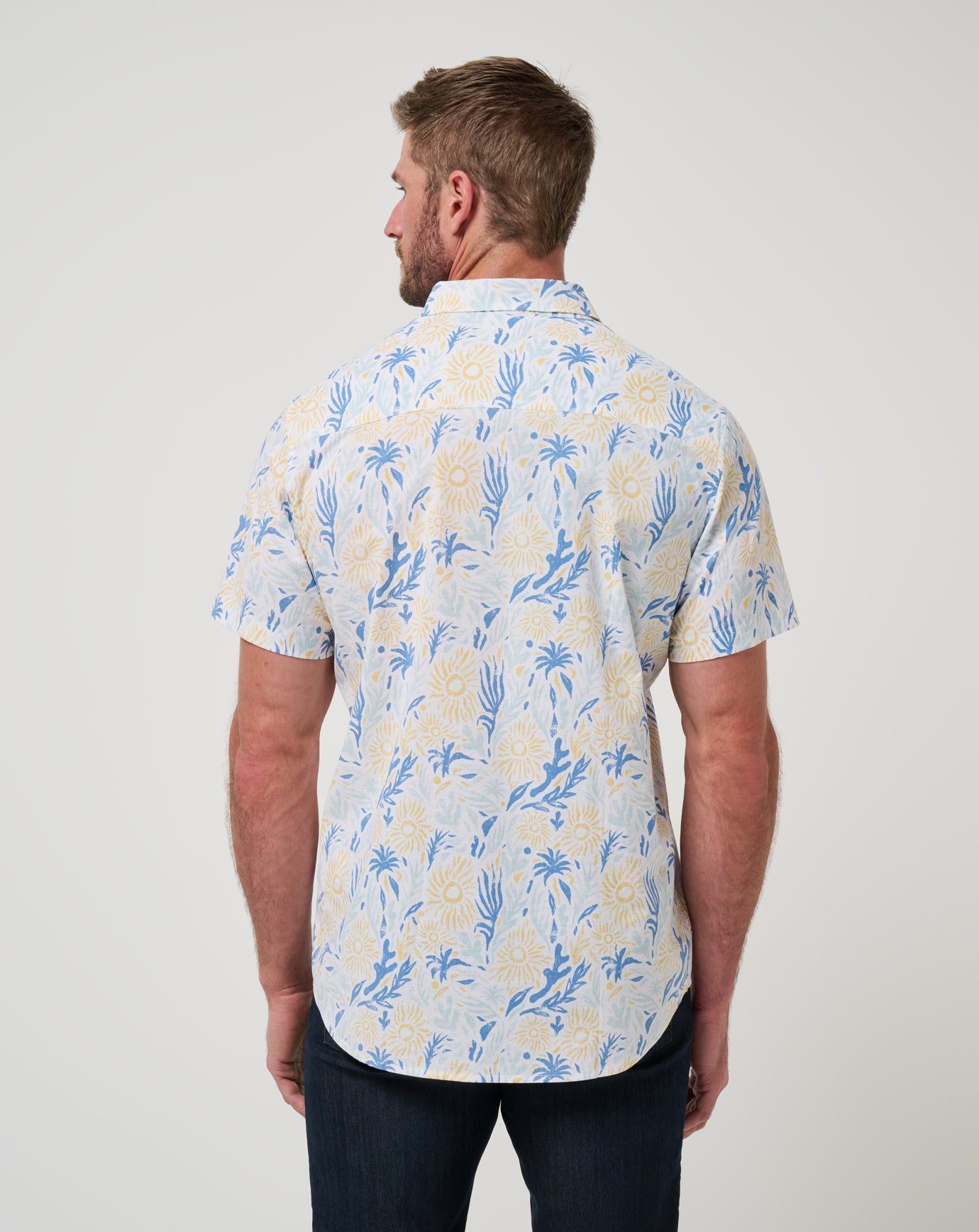 Souvenir City Button-Up| Travis Mathew