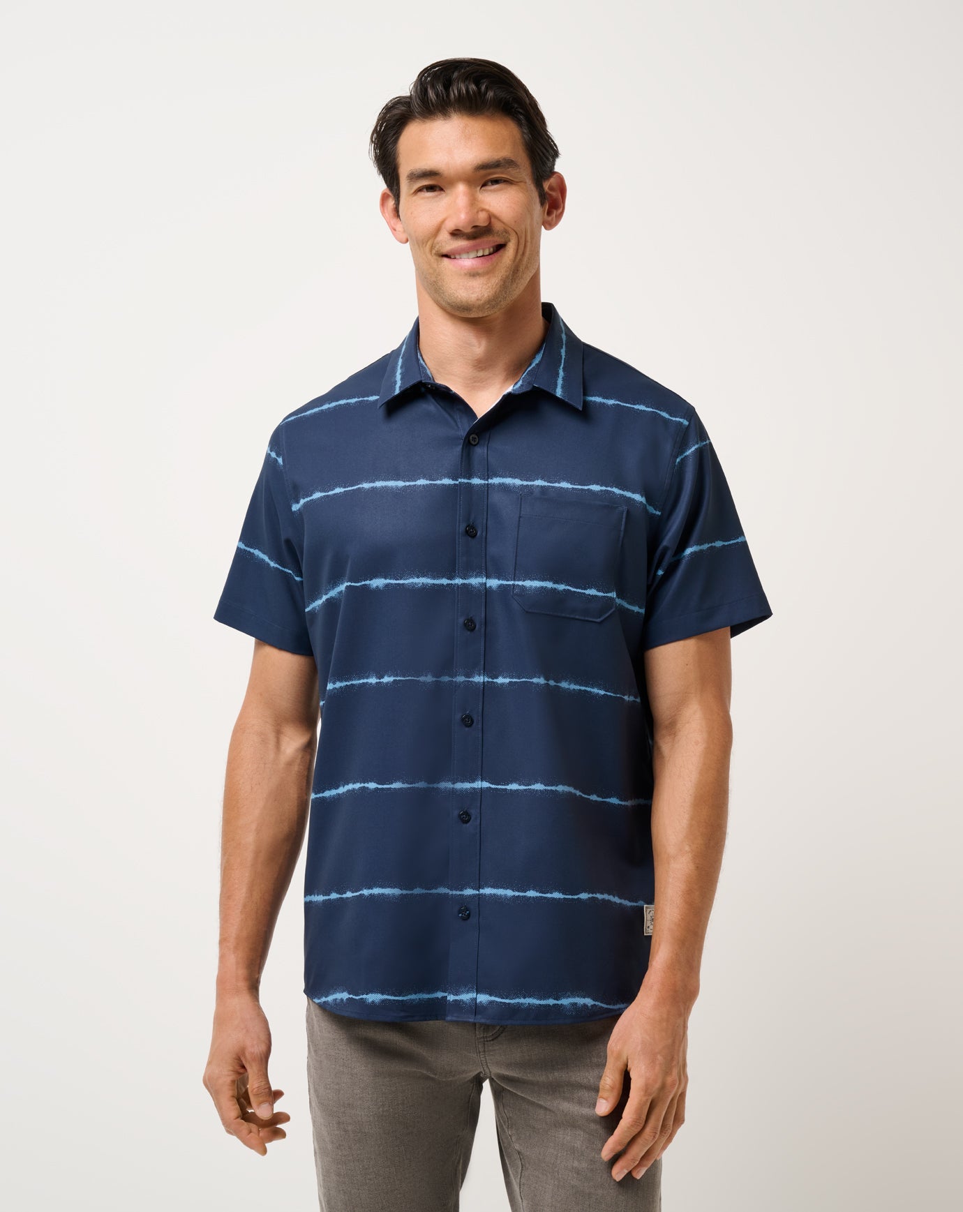 Techwoven Sundaze Button-Up| Travis Mathew