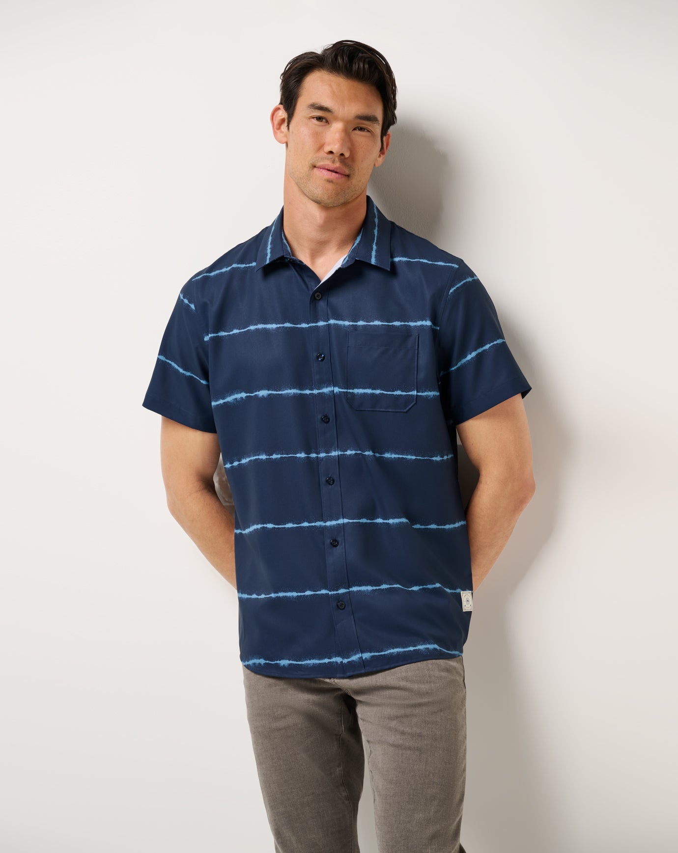 Techwoven Sundaze Button-Up| Travis Mathew