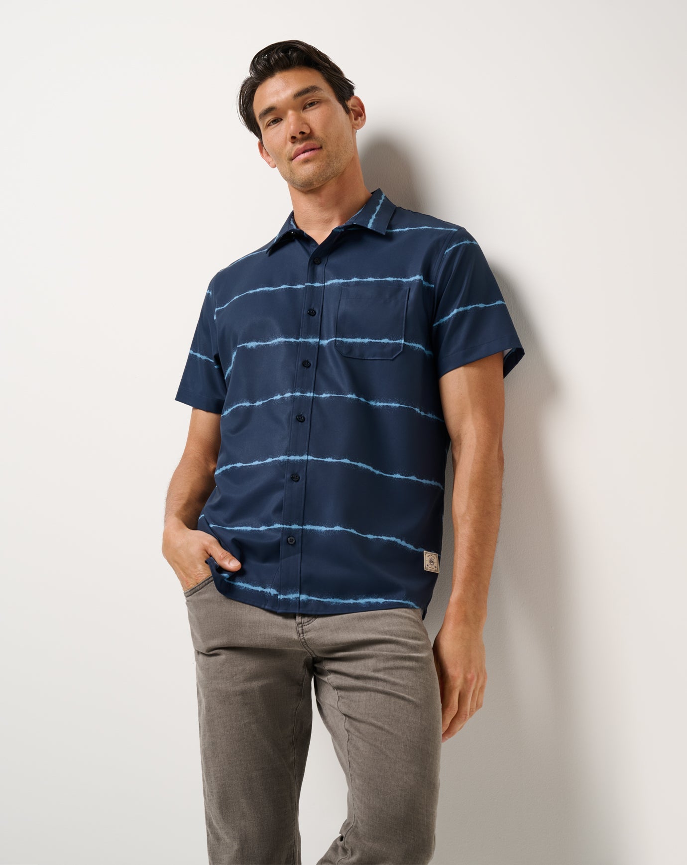 Techwoven Sundaze Button-Up| Travis Mathew