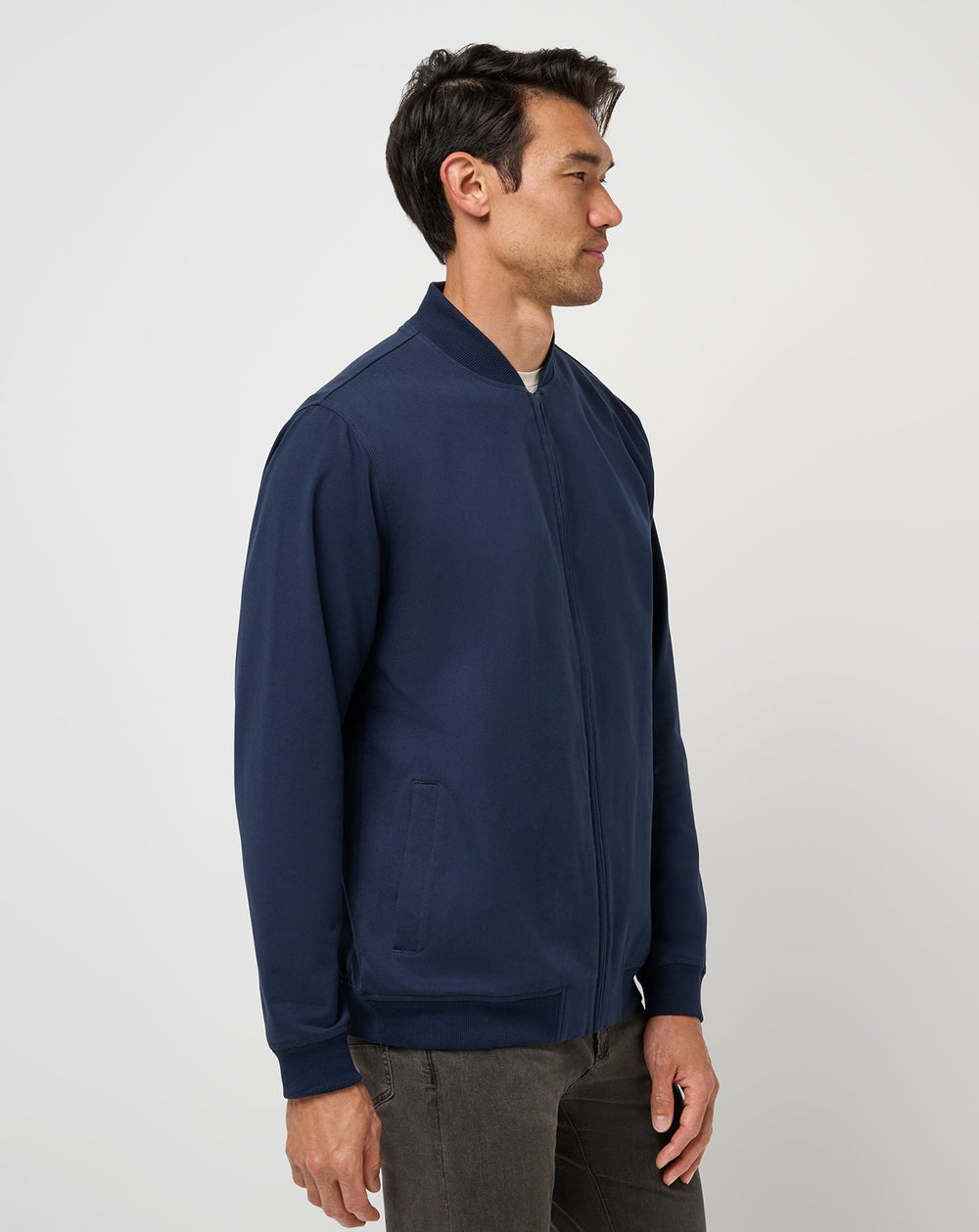 Stretchknit Bomber Jacket| Travis Mathew