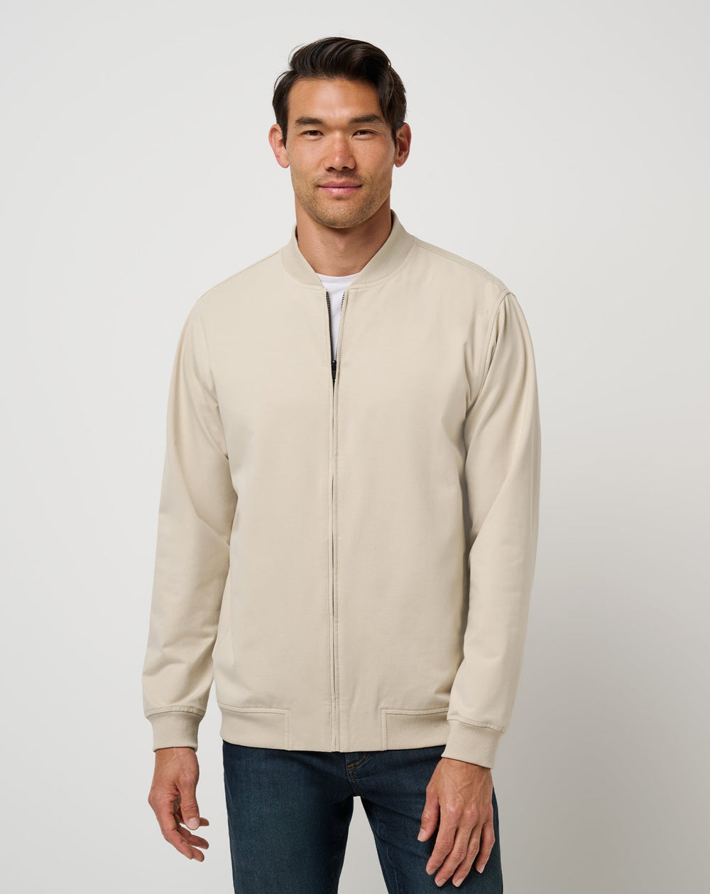 Stretchknit Bomber Jacket| Travis Mathew