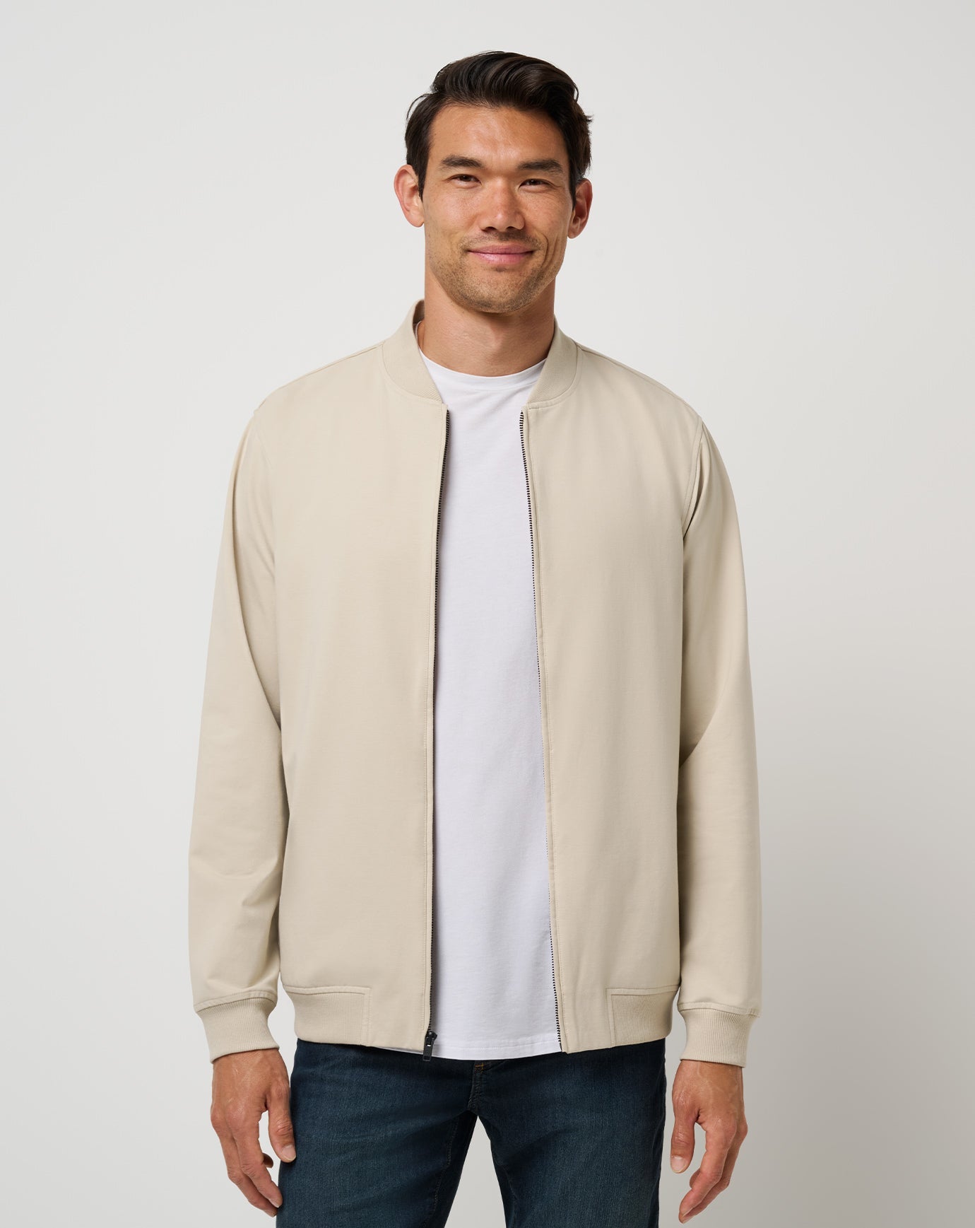 Stretchknit Bomber Jacket| Travis Mathew