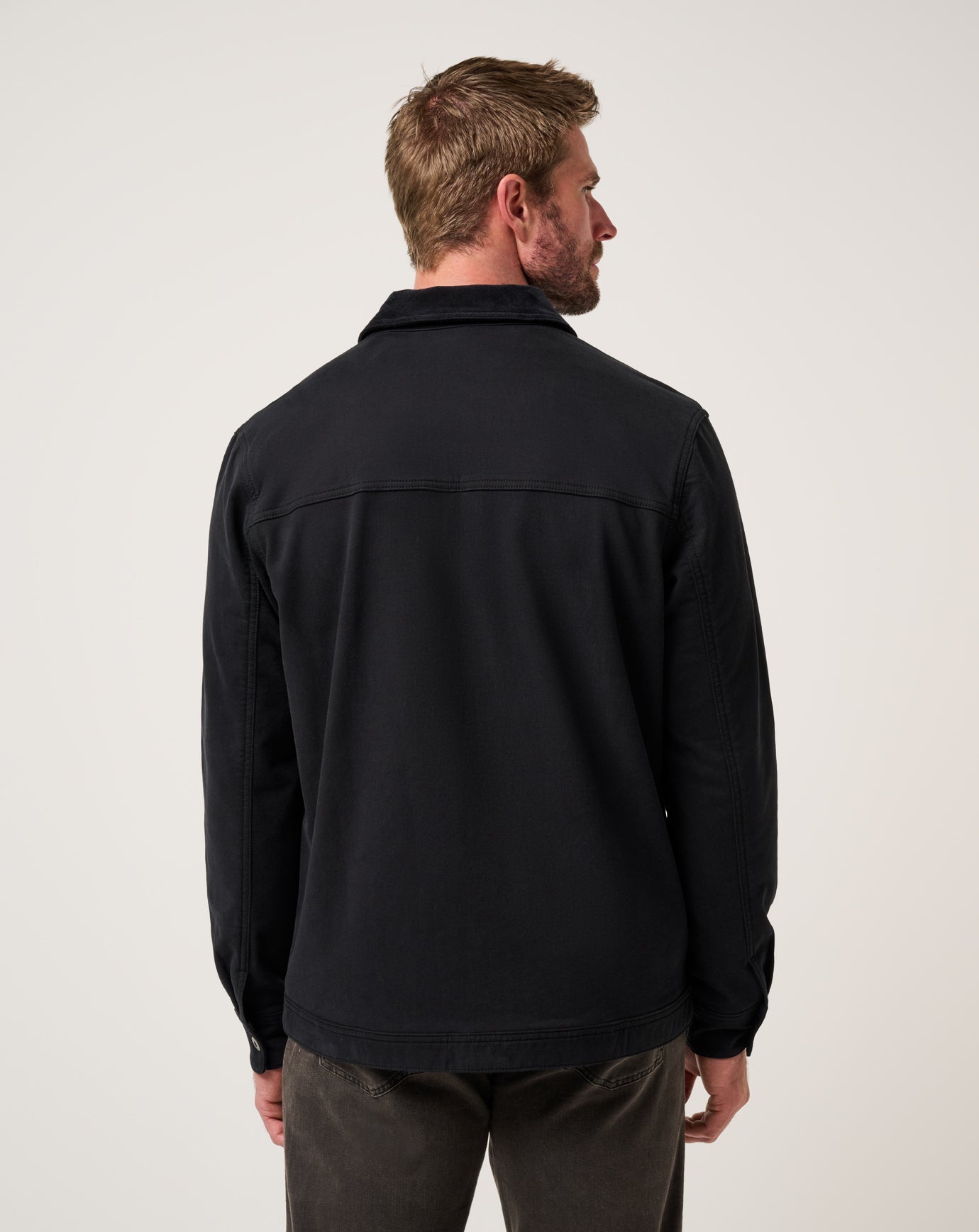 Cloud Denim Cord Jacket| Travis Mathew