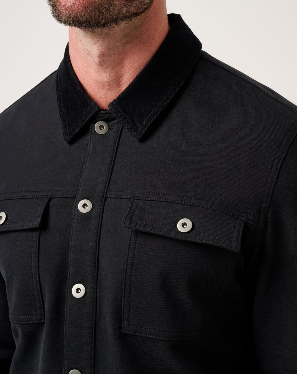Cloud Denim Cord Jacket| Travis Mathew