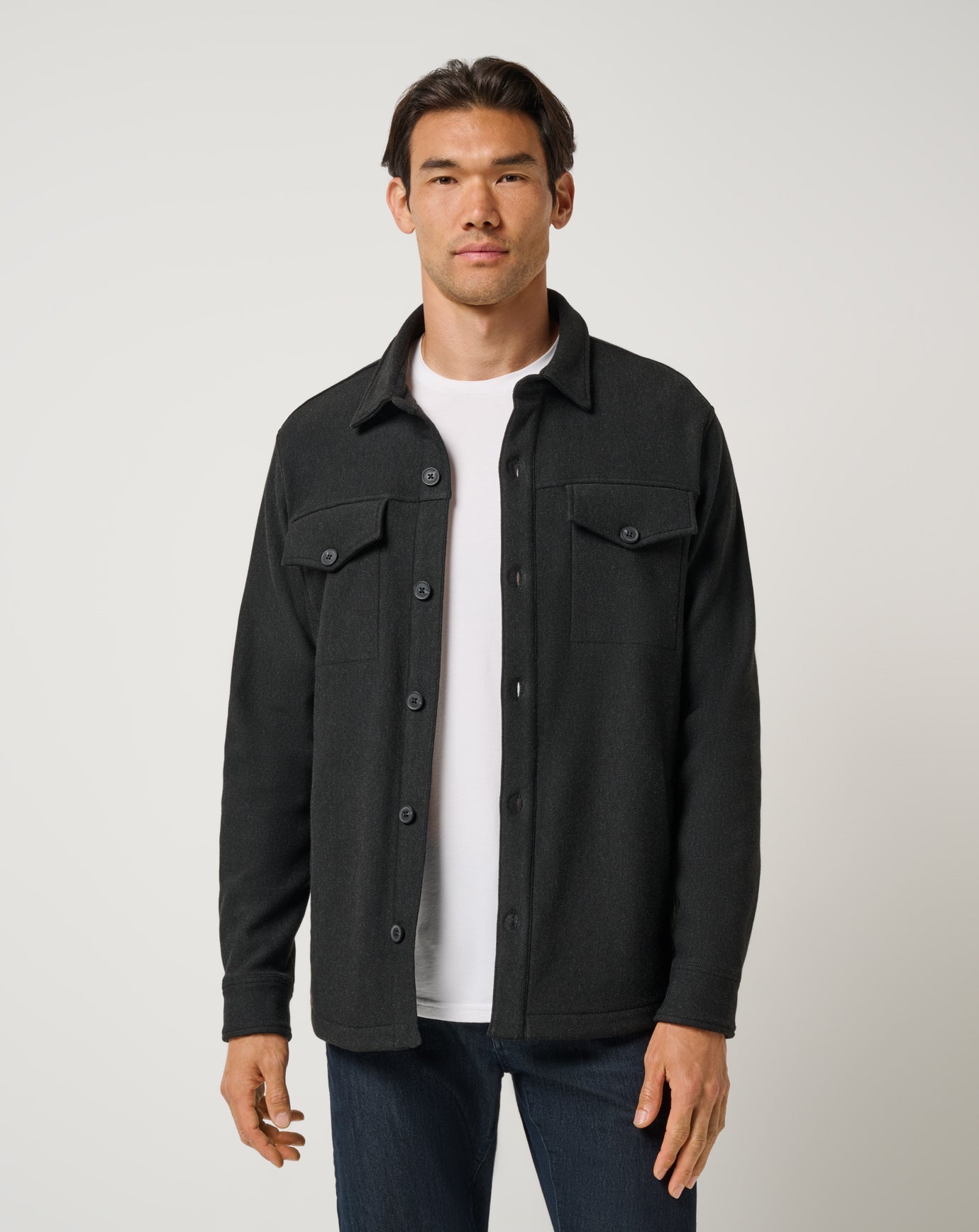 Are We There Yet Shirt Jacket| Travis Mathew