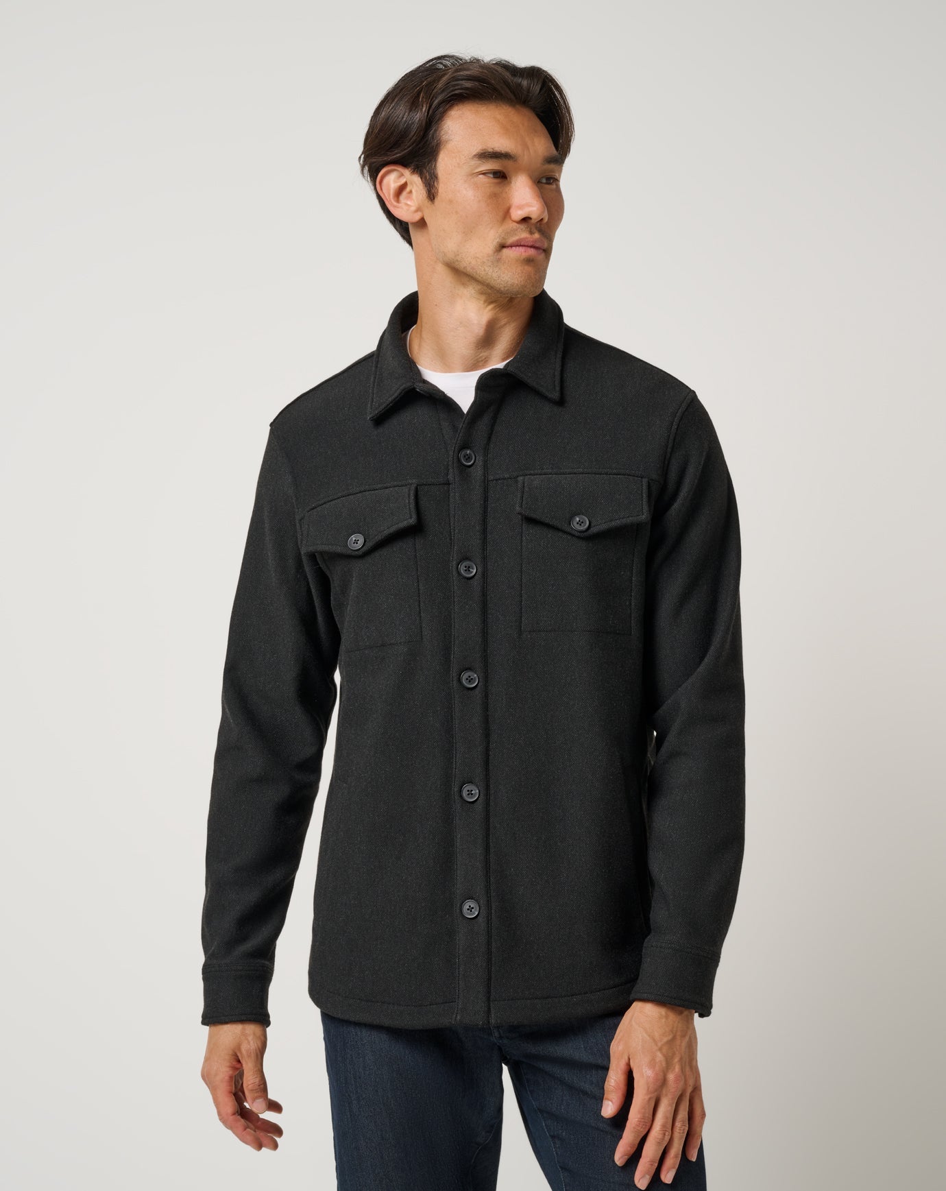 Are We There Yet Shirt Jacket| Travis Mathew