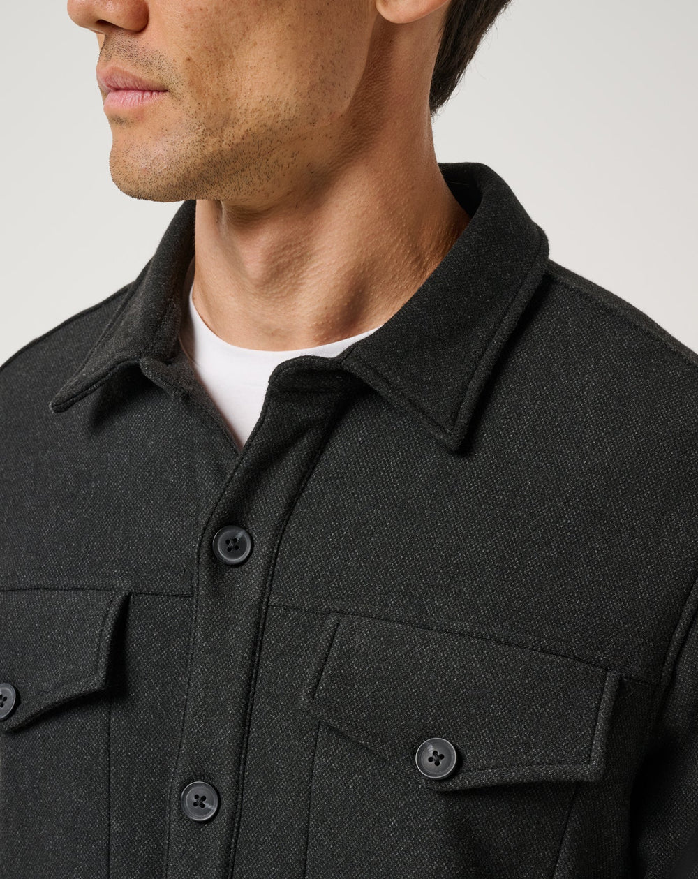Are We There Yet Shirt Jacket| Travis Mathew