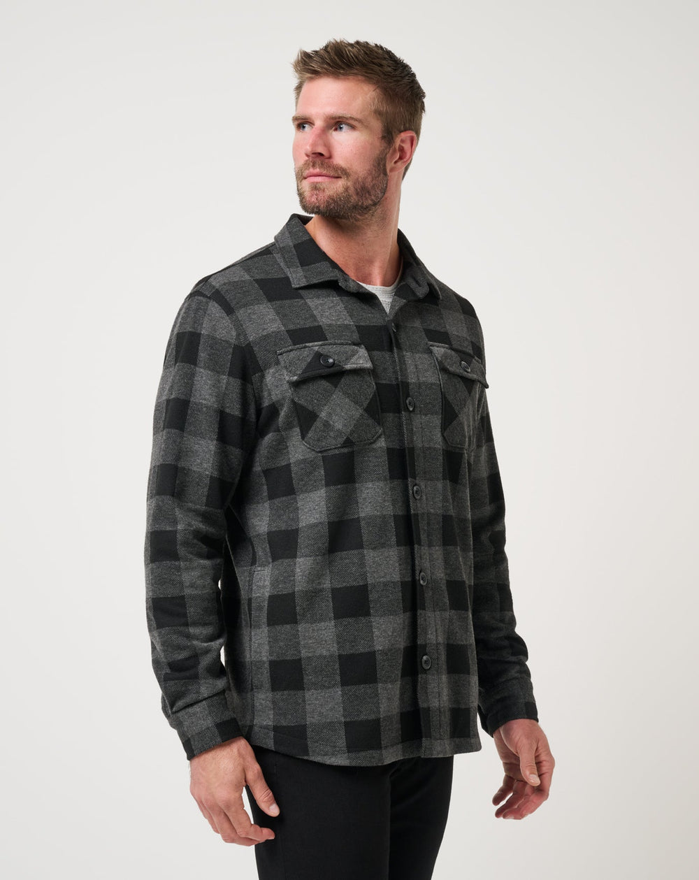 Return Flight Shirt Jacket| Travis Mathew