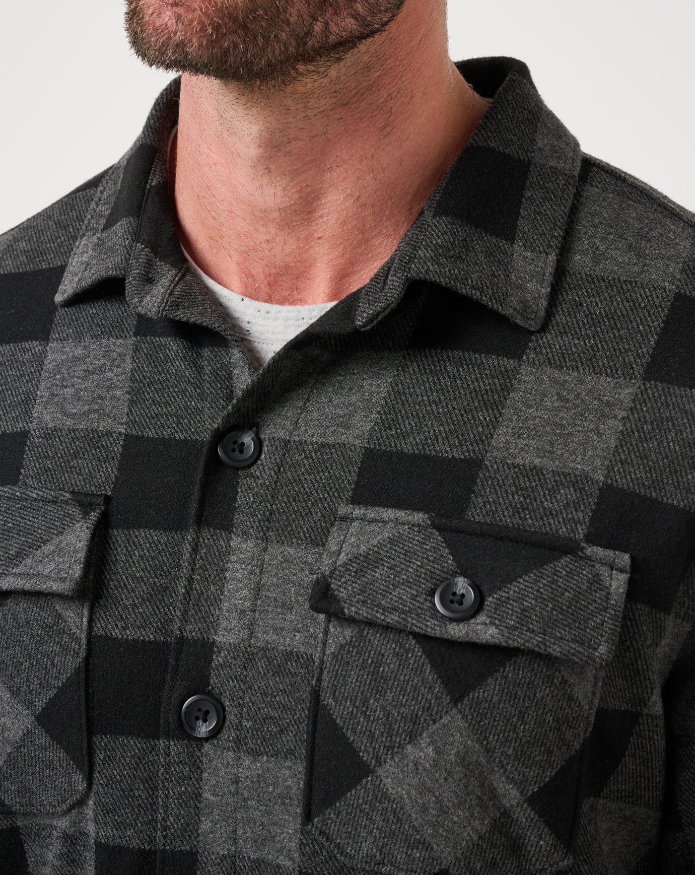 Return Flight Shirt Jacket| Travis Mathew