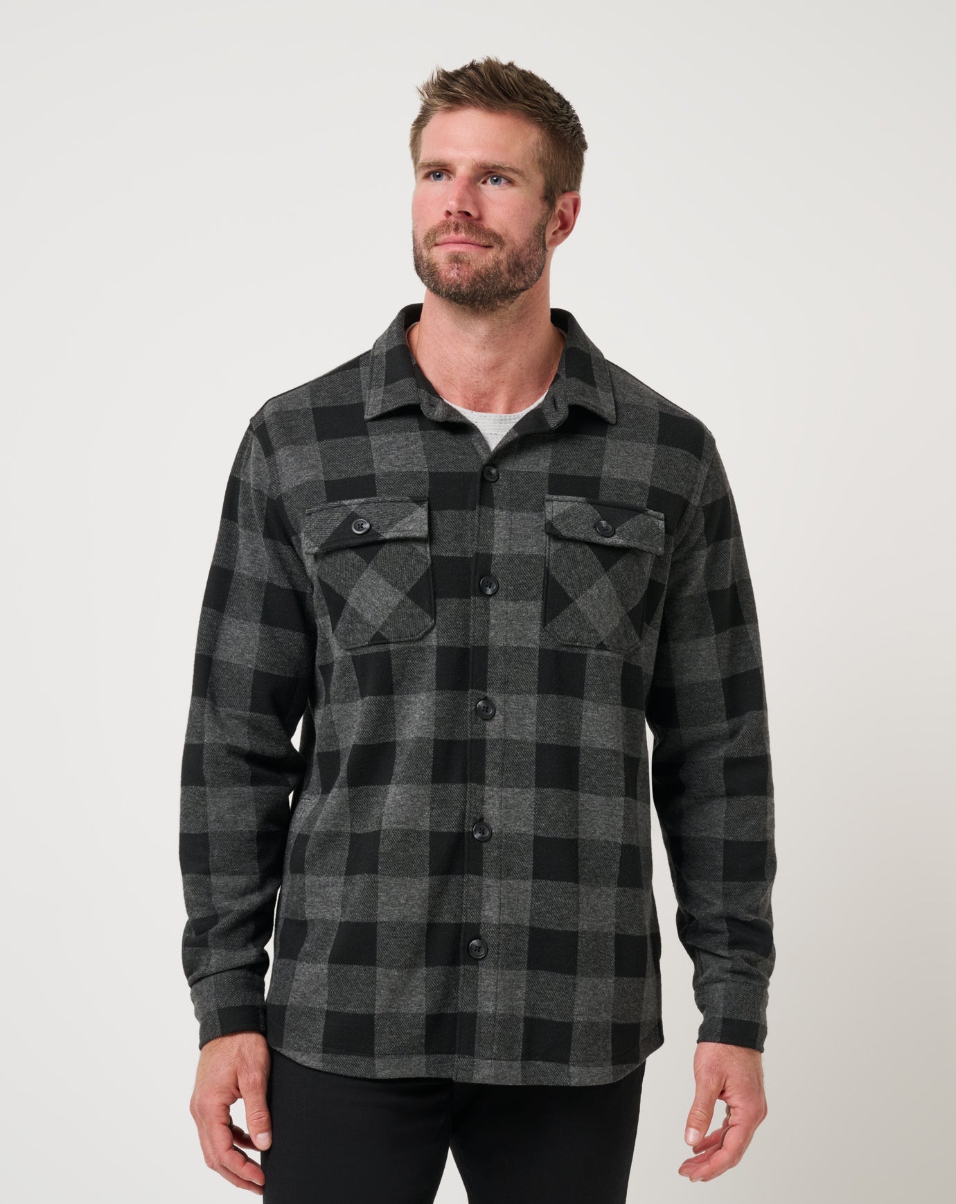 Return Flight Shirt Jacket| Travis Mathew