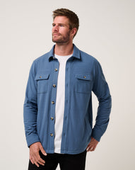 Peak Fleece Shirt Jacket| Travis Mathew