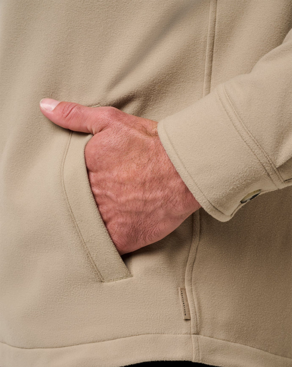 Peak Fleece Shirt Jacket| Travis Mathew