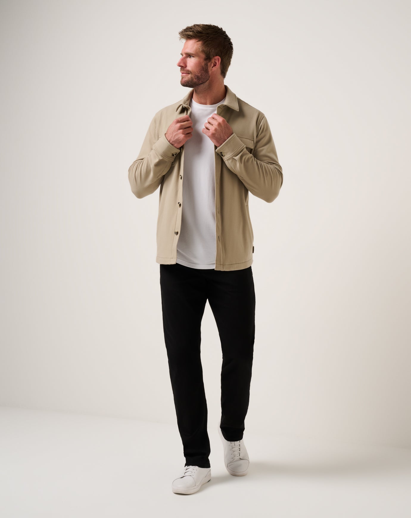 Peak Fleece Shirt Jacket| Travis Mathew
