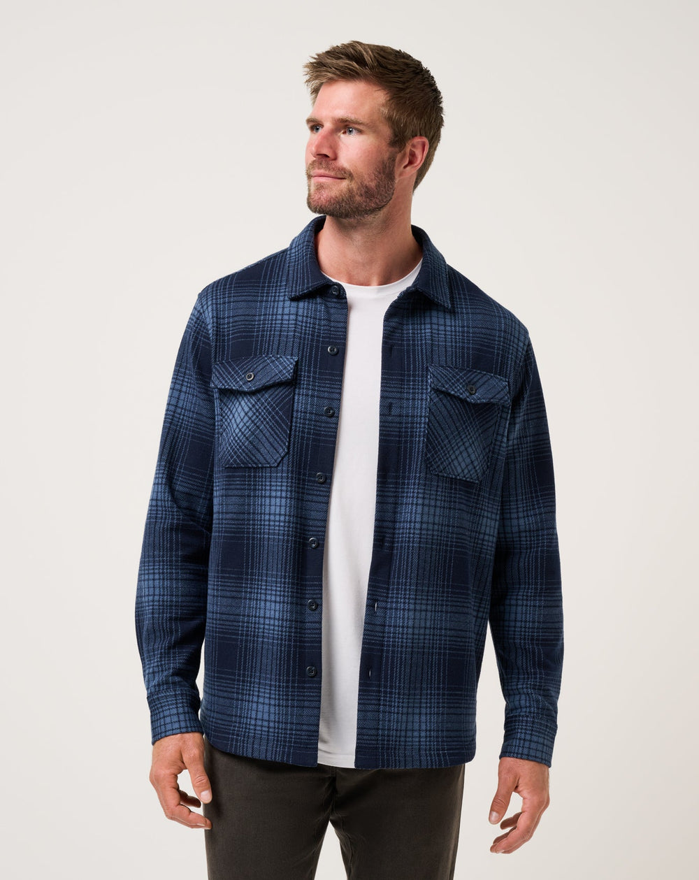 Sunset Season Shirt Jacket| Travis Mathew