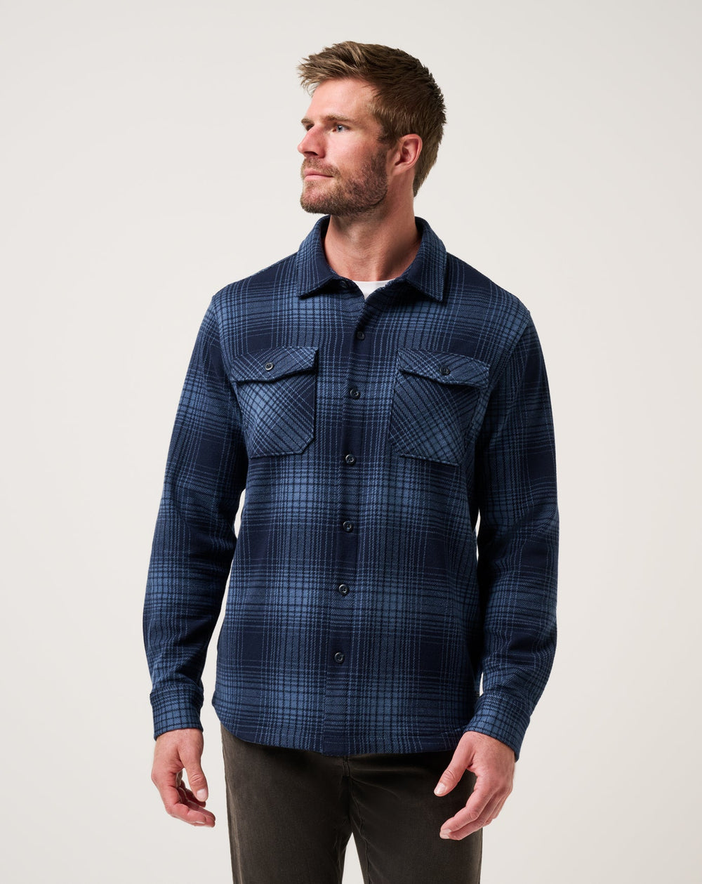 Sunset Season Shirt Jacket| Travis Mathew