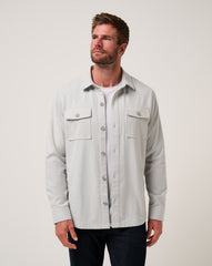 Wanna Bet Shirt Jacket| Travis Mathew