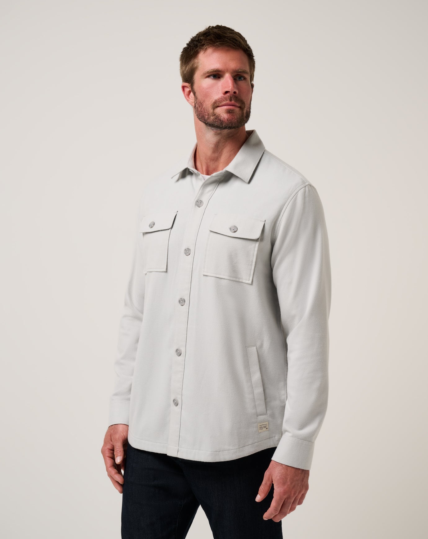 Wanna Bet Shirt Jacket| Travis Mathew