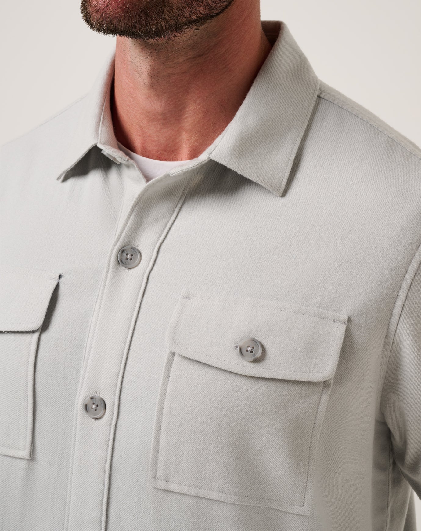 Wanna Bet Shirt Jacket| Travis Mathew