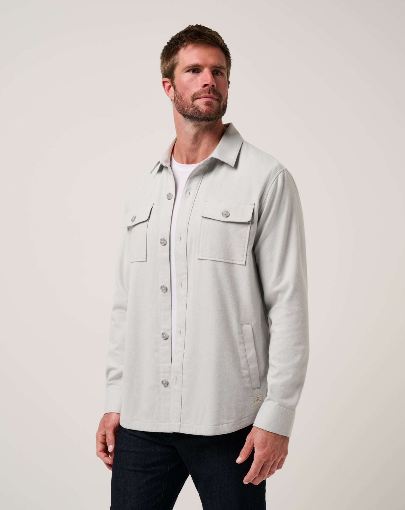 Wanna Bet Shirt Jacket| Travis Mathew