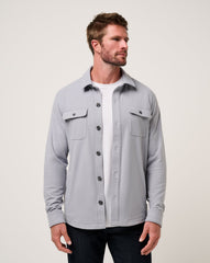 Peak Fleece Shirt Jacket| Travis Mathew