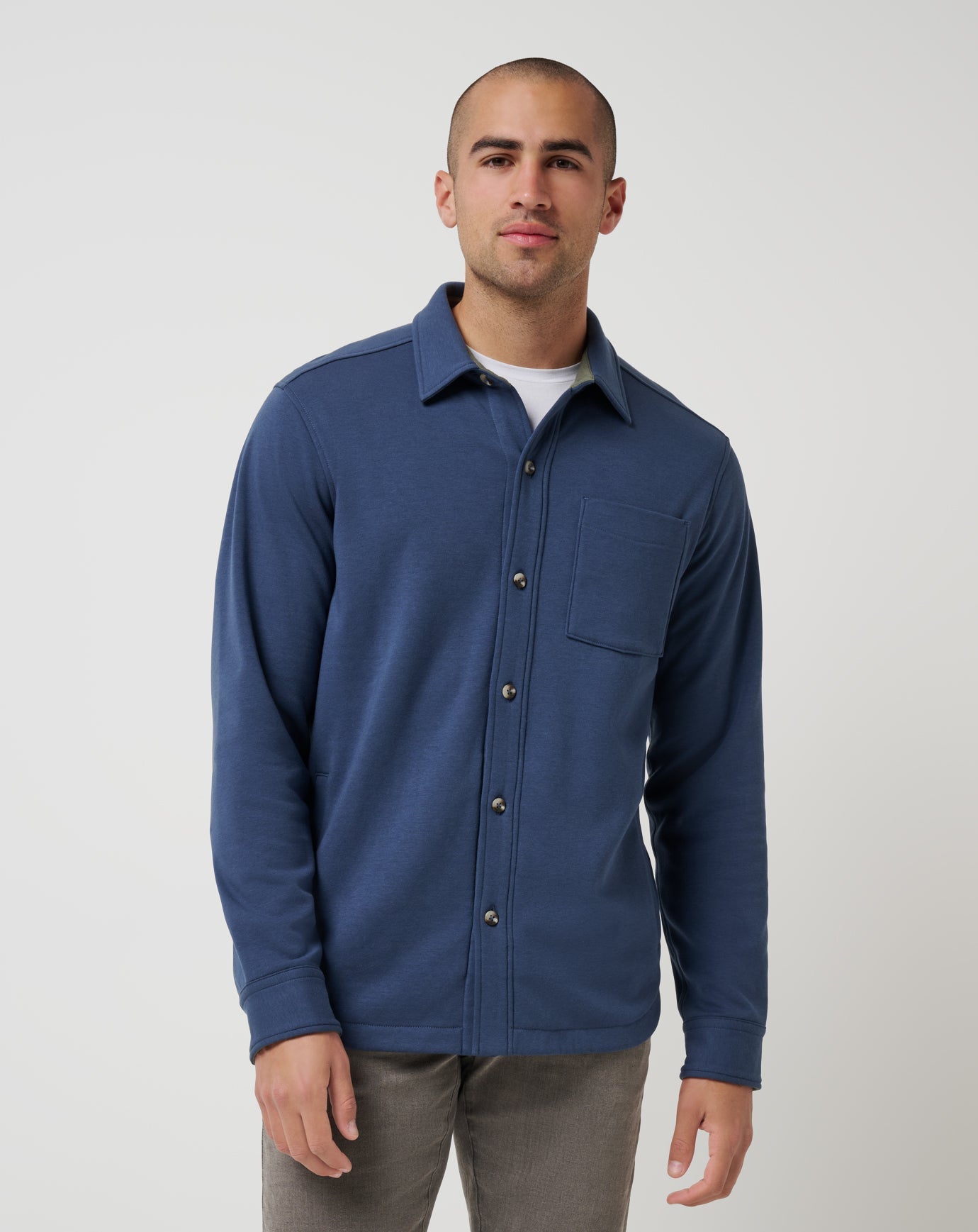 Cloud Shirt Jacket| Travis Mathew