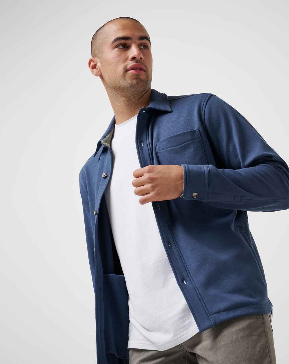 Cloud Shirt Jacket| Travis Mathew