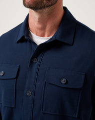 Wanna Bet Shirt Jacket| Travis Mathew