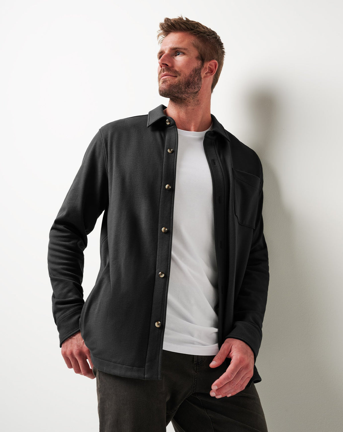 Cloud Shirt Jacket| Travis Mathew