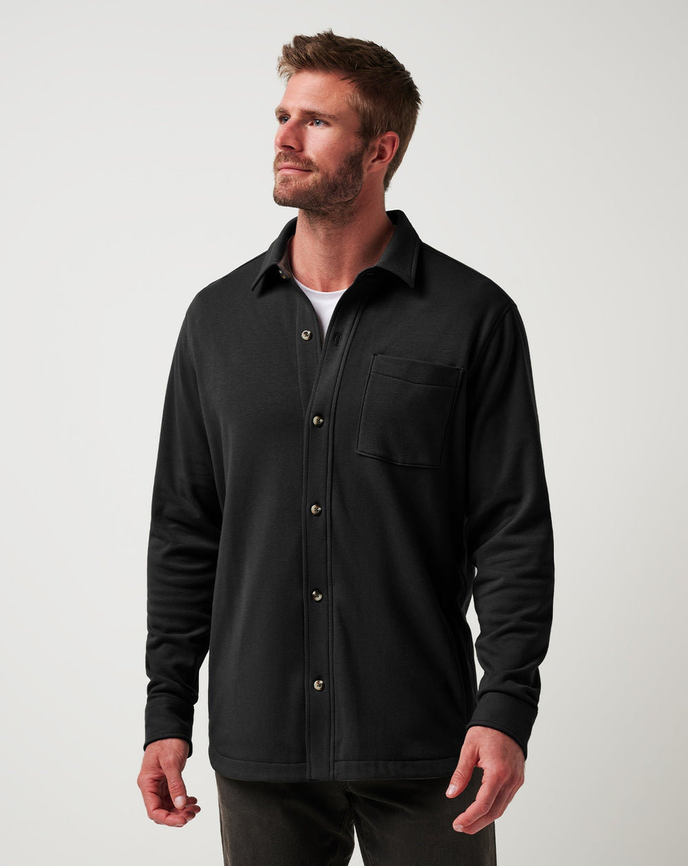 Cloud Shirt Jacket| Travis Mathew