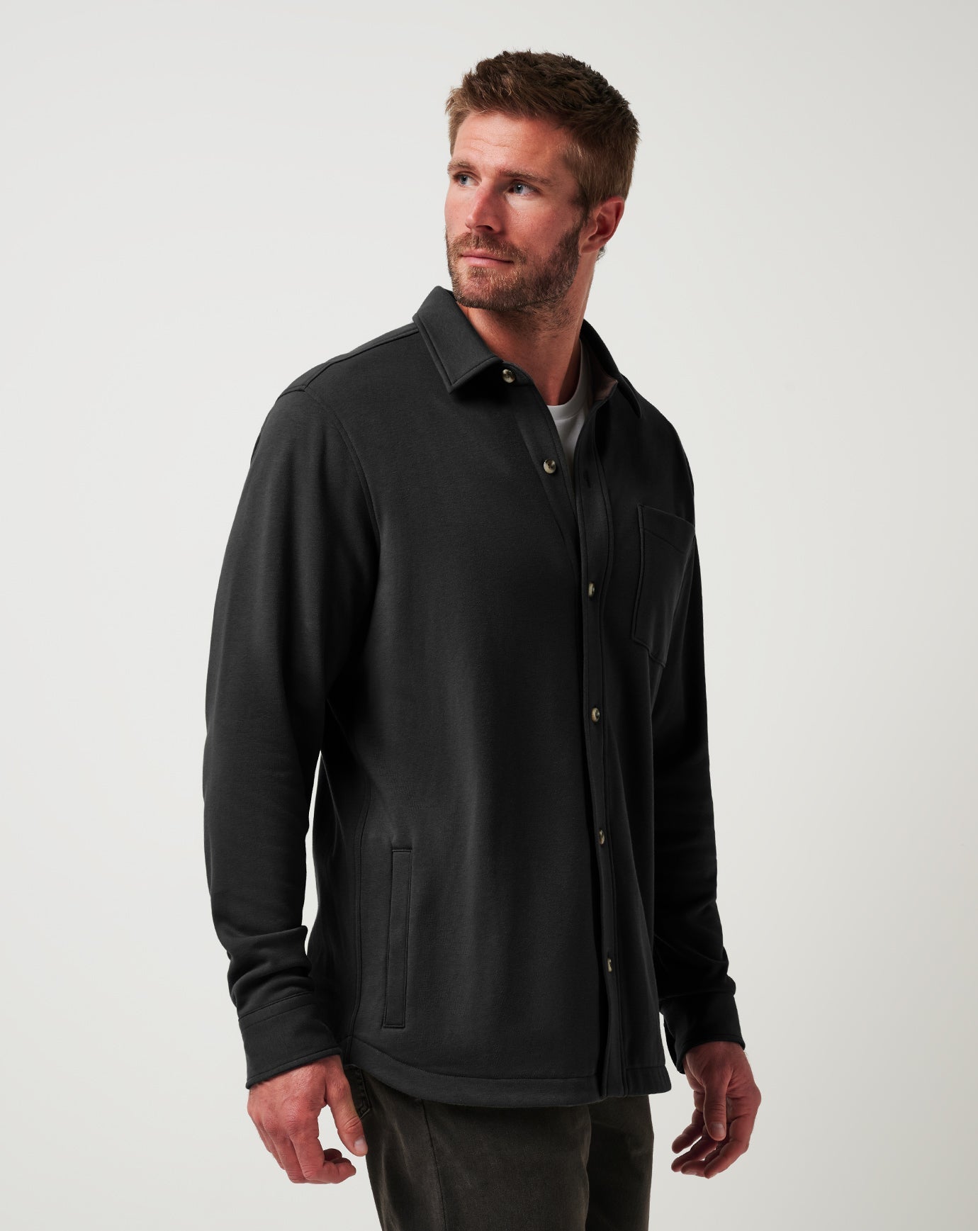 Cloud Shirt Jacket| Travis Mathew