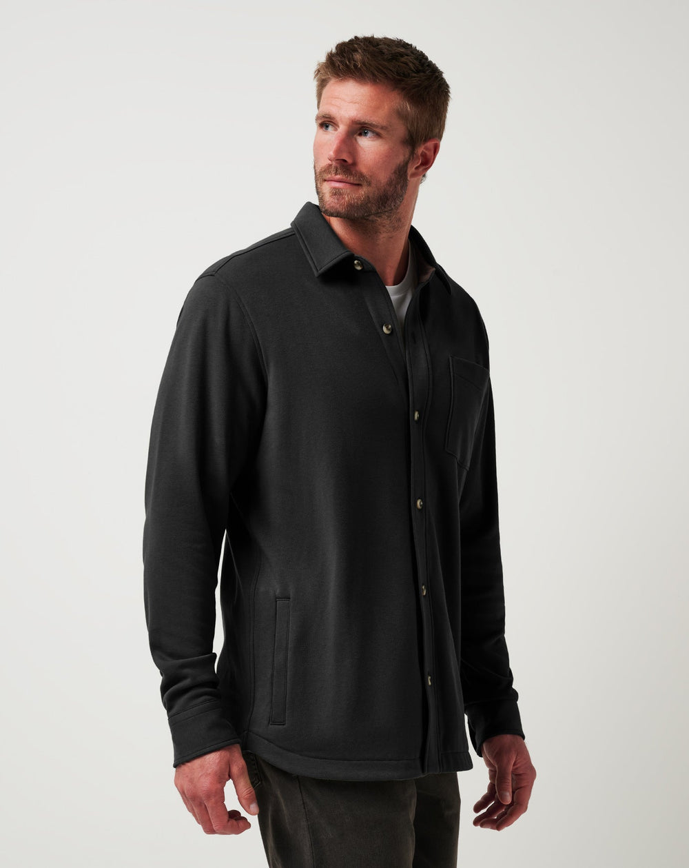 Cloud Shirt Jacket| Travis Mathew