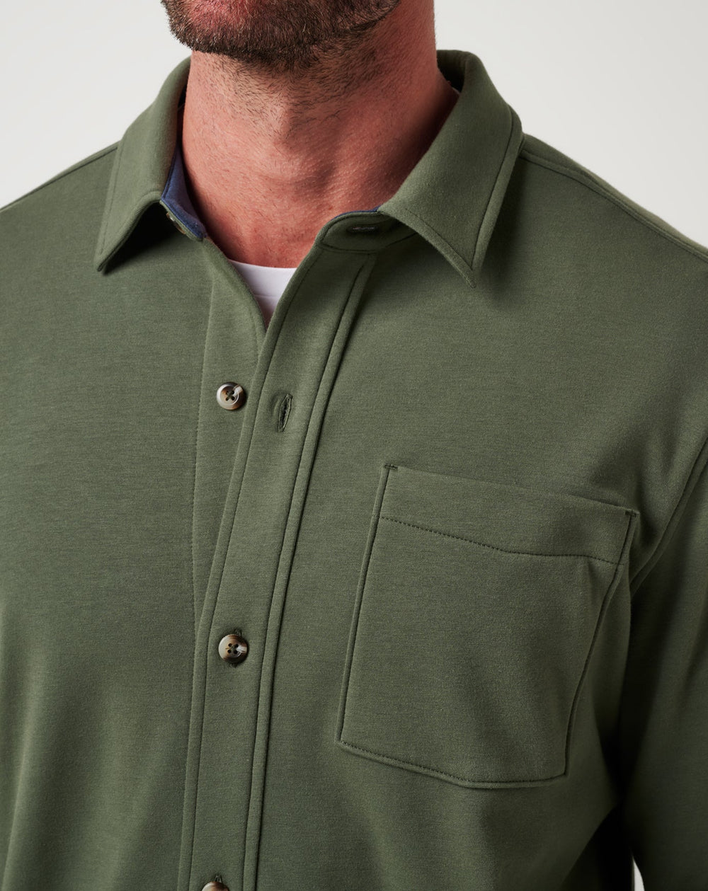 Cloud Shirt Jacket| Travis Mathew