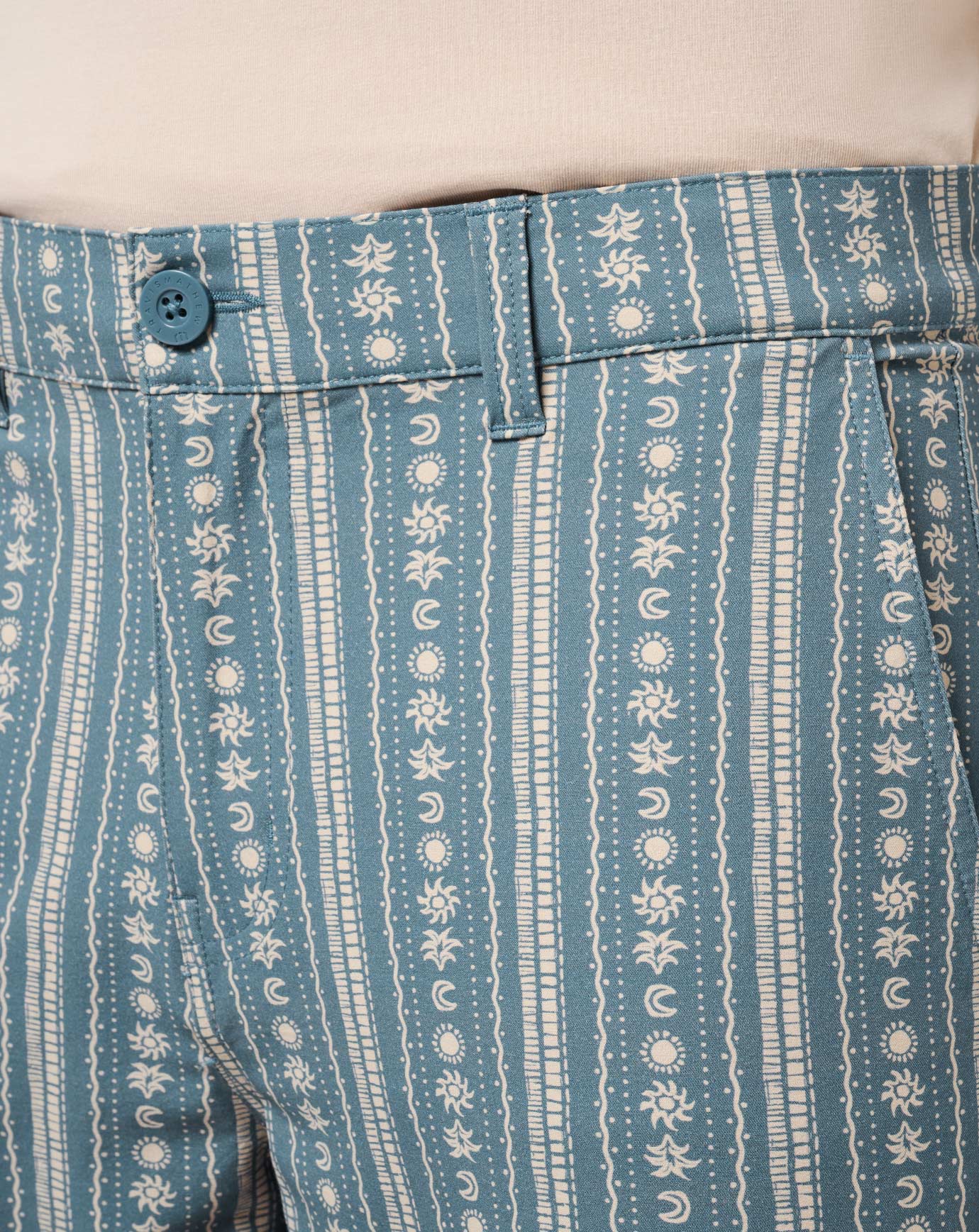 Tech Chino Print Short 8In| Travis Mathew