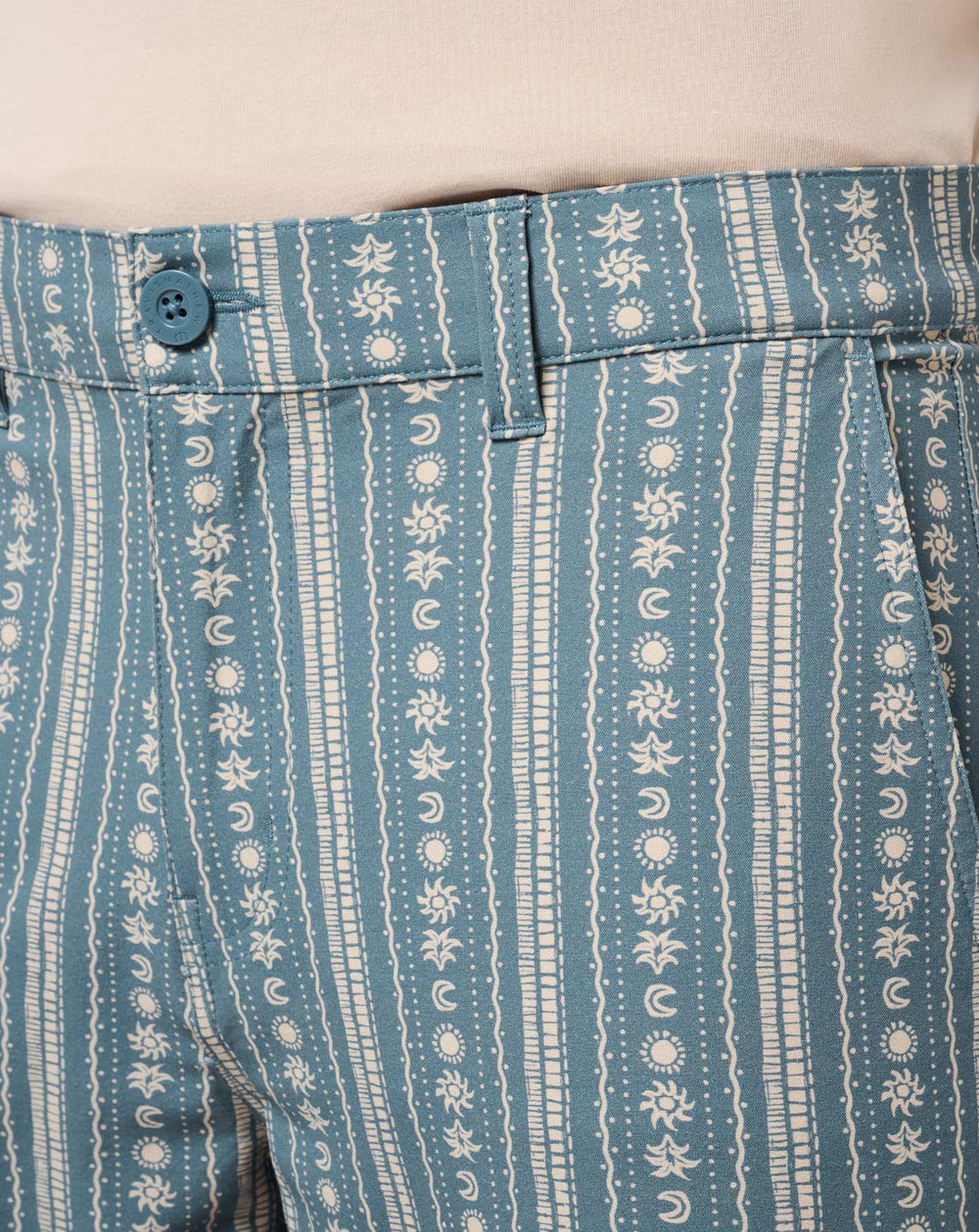 Tech Chino Print Short 8In| Travis Mathew