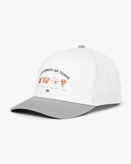 UT Austin Defensive Line Snapback Hat| Travis Mathew