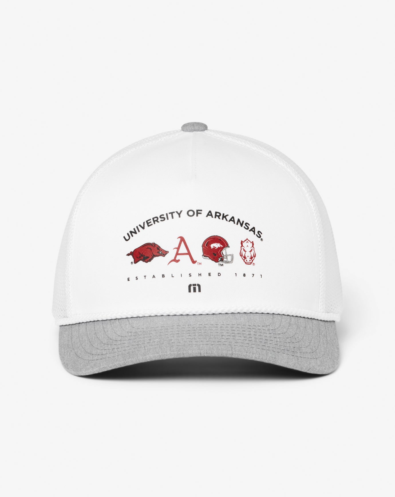 Arkansas Defensive Line Snapback Hat| Travis Mathew